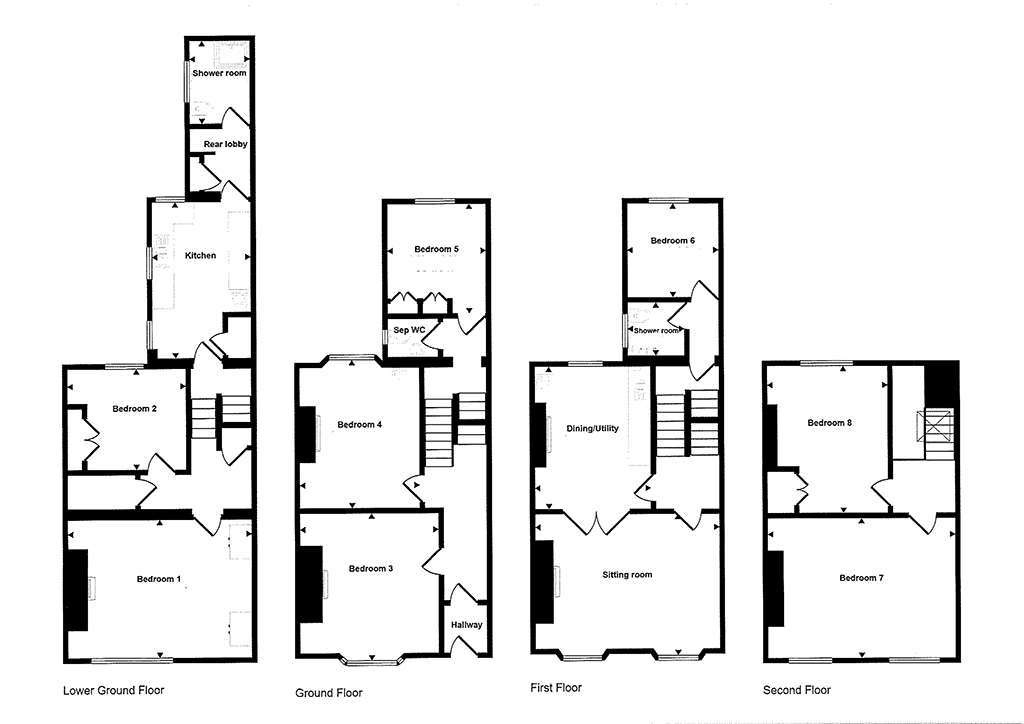 Lot: 166 - LAWFUL ESTABLISHED 8-BEDROOM HMO PRODUCING JUST UNDER £70,000 PER ANNUM -